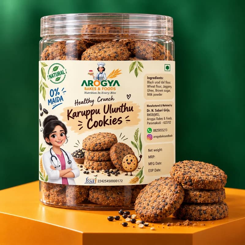 Karuppu Ulunthu Cookies