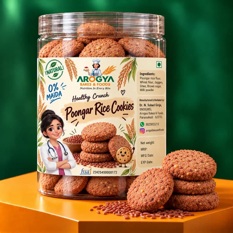Poongar Rice Cookies